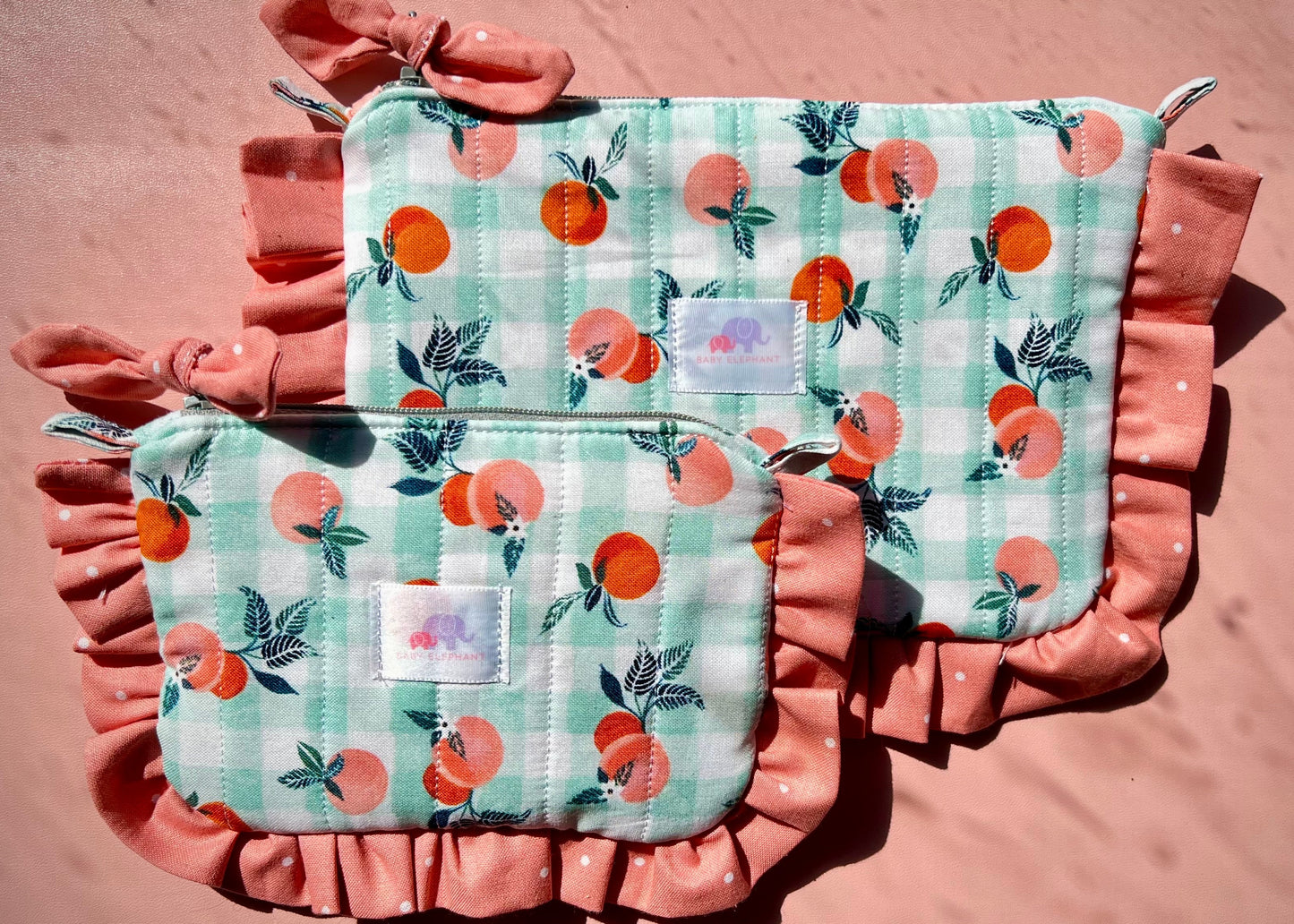 Summer Peach - Twirl & Tote Frill Pouch ✨🎀