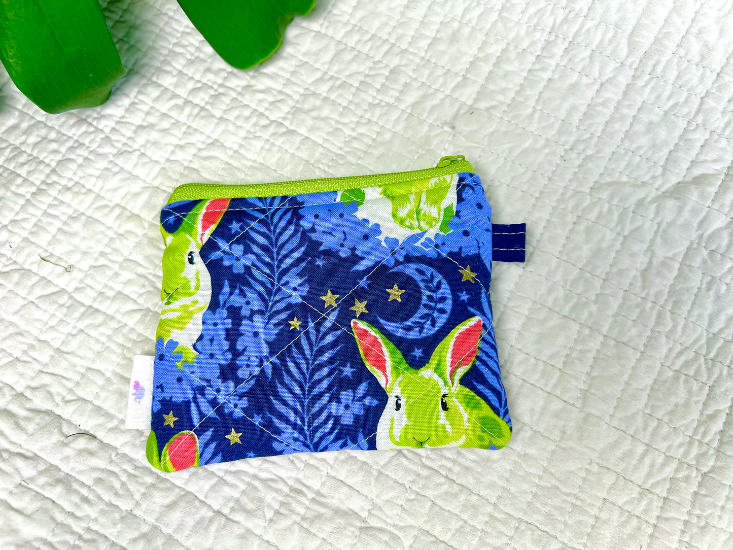 Rabbit Glow Keychain wallet