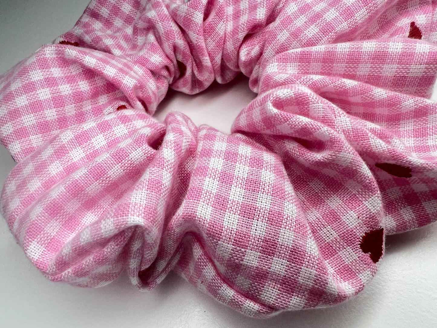 Sweetheart Gingham Scrunchie 💕✨