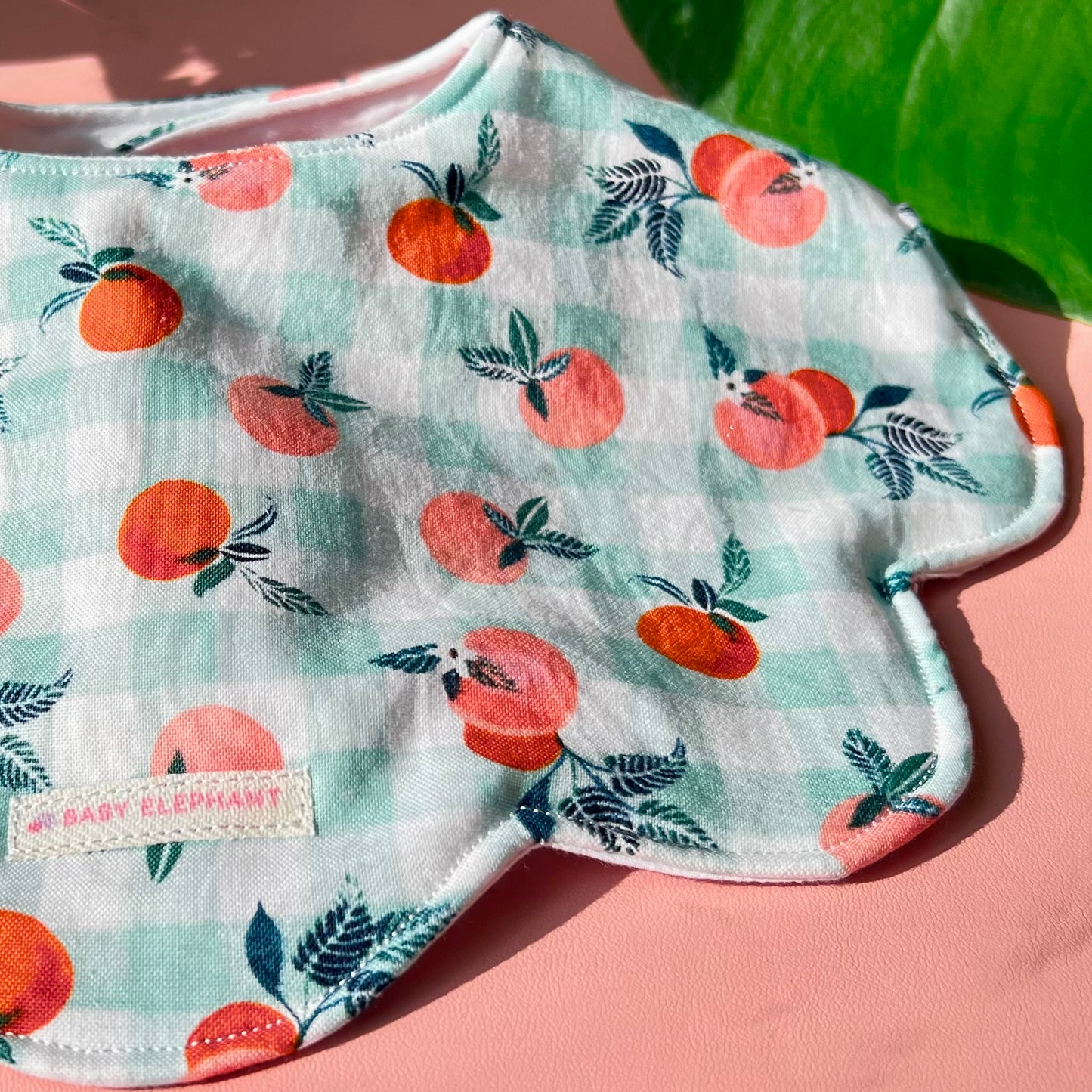 Sweetly Scalloped Bibs 🍓🍑🐝