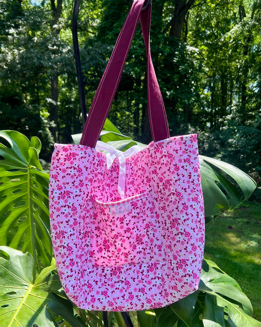 Rosy Days Quilted Tote 🌷