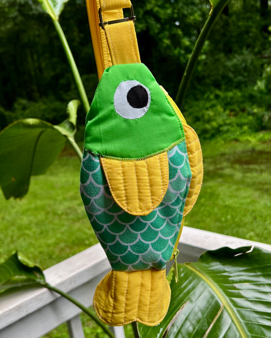 Gone Fishing: The Memory Catcher Pouch 🎣📸: Algae Green