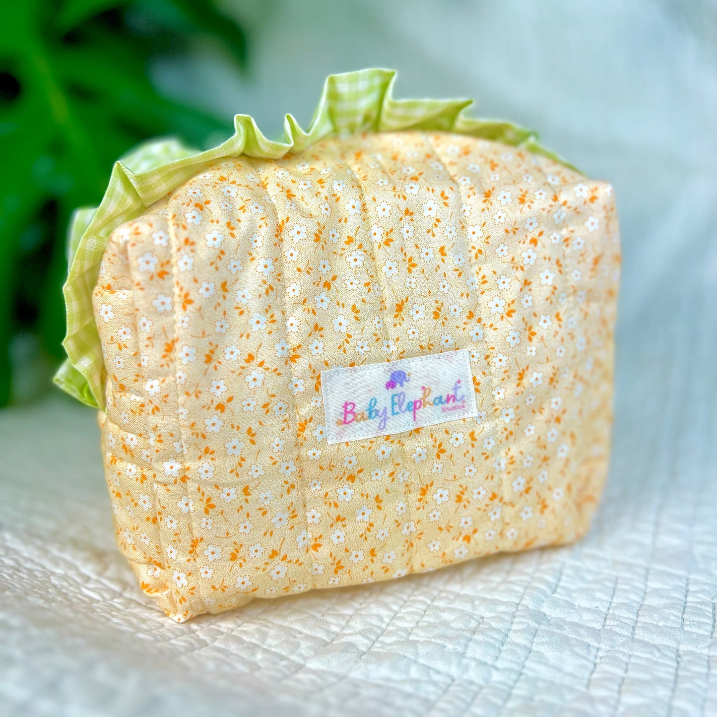 Little Pumpkin Medium Ruffle Essentials Bag