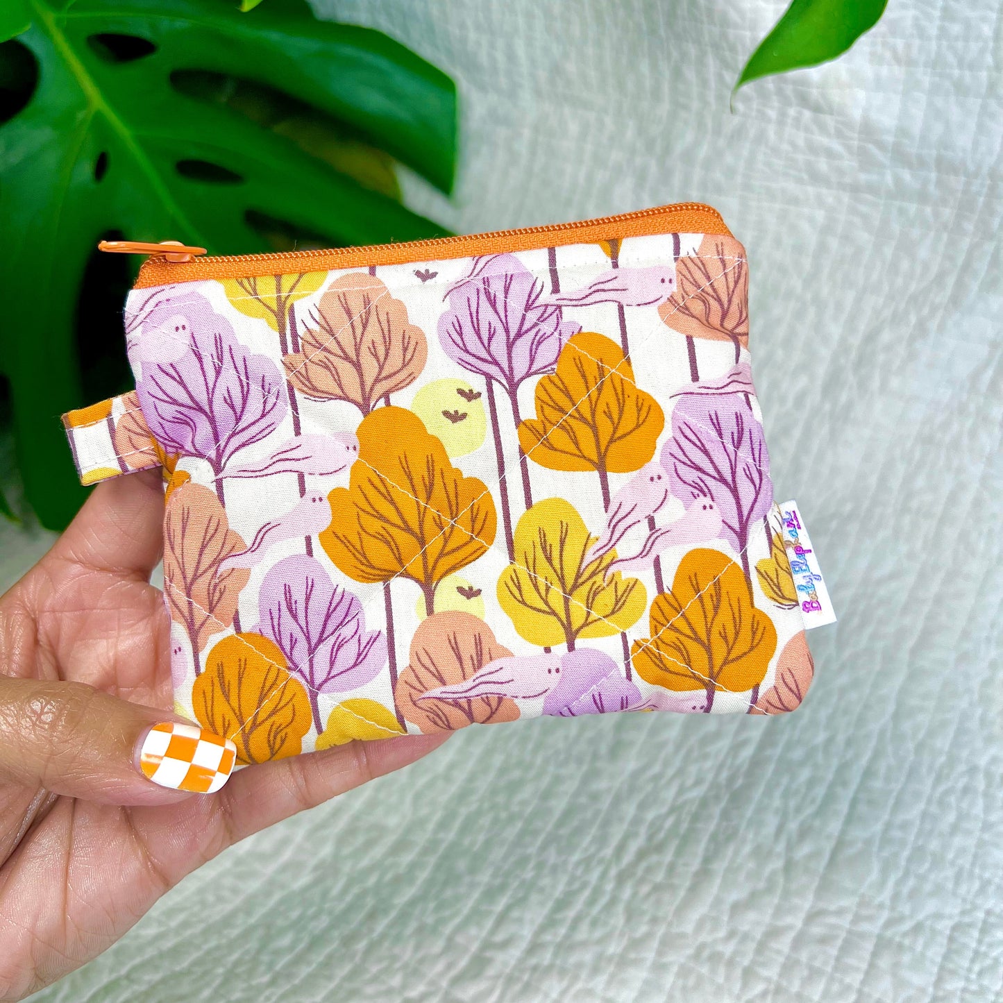 Ghost Forest Keychain wallet