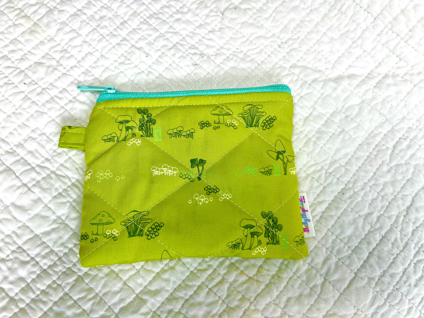 Mushroom Fields Keychain wallet