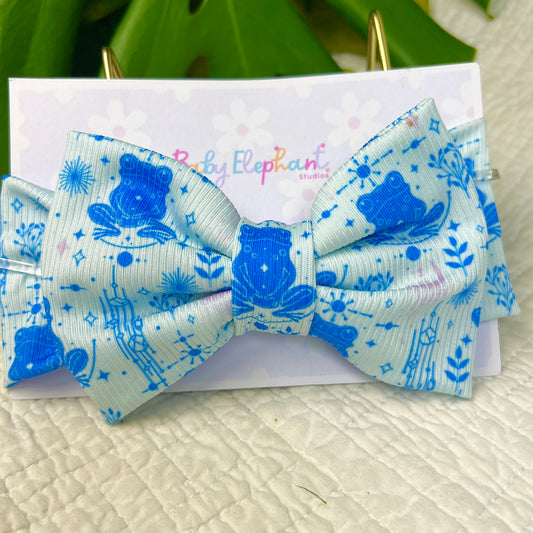 The Frog Prince Baby Headwrap Bow 🐸🪄