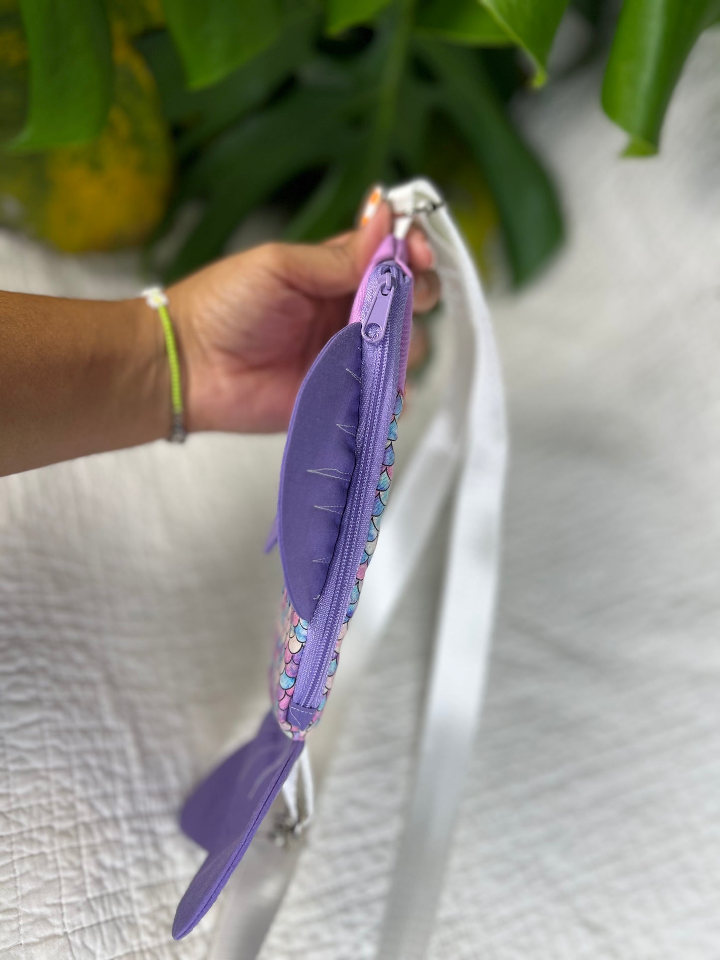 Gone Fishing: The Memory Catcher Pouch 🎣📸: Purple Coral