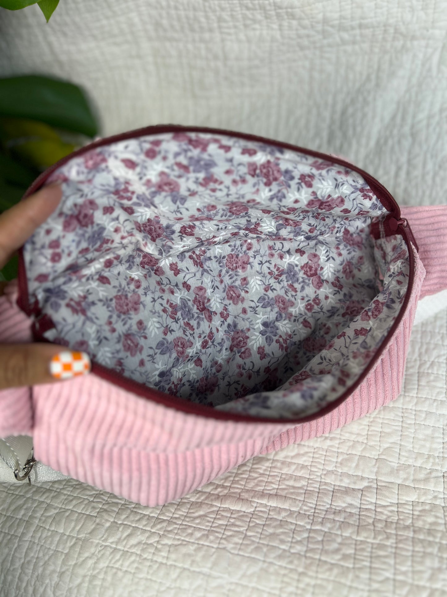 Pink fields Fanny Pack