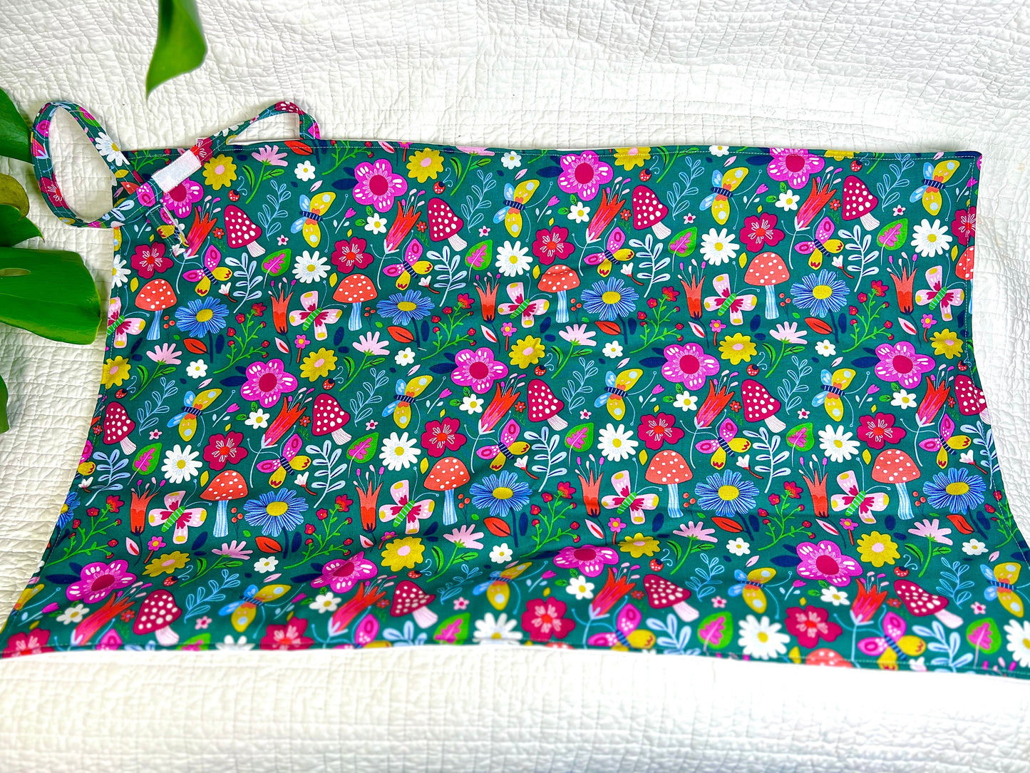 Mushroom Garden Changing mat